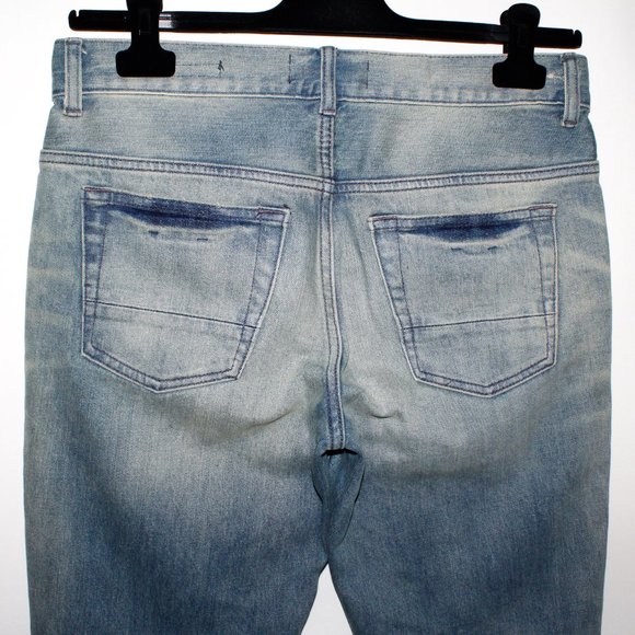 PacSun "Stacked Skinny" Distressed Frayed-Hem Jeans - Picture 11 of 16